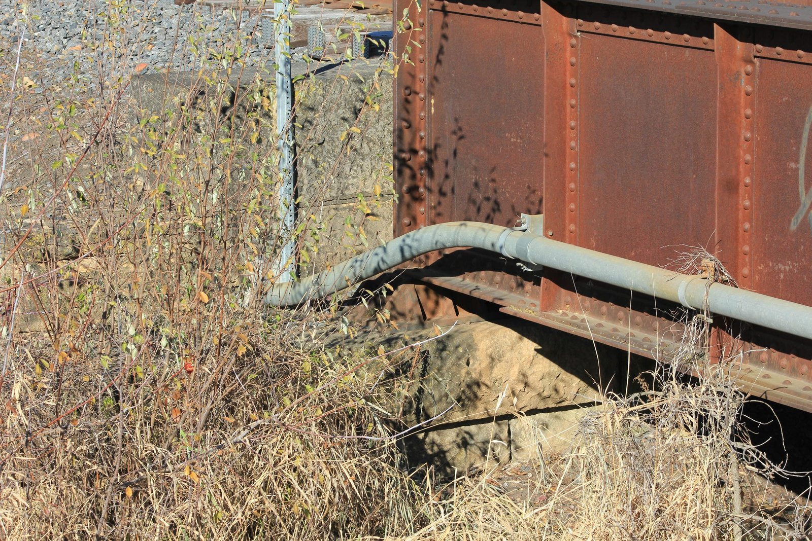 East abutment